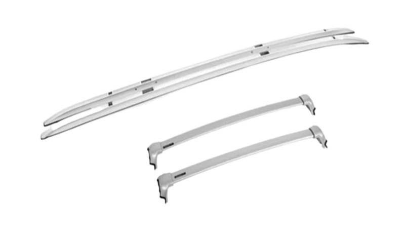 Dachgepäckträger 4 Stücke Aluminium Dachreling Rack Querstange Querlatte Für CRV Für CR-V 2017 2018 2019 2020 2021 2022 Dachteile von DZSQPMFG