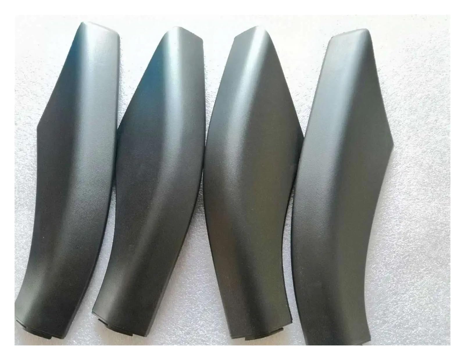 Dachgepäckträger Dachträger für Land für Rover für Freelander 2 L359 LR2 2007~2015 ABS Auto Gepäckstange Teil Schienenendabdeckung Shell Cap Trim Shell Dachteile(Full Set 4pcs) von DZSQPMFG