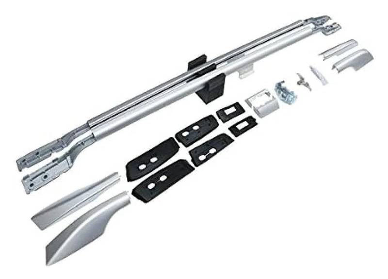 Dachgepäckträger Silberner Aluminium-Dachrelingträger Querträger Querträger Für Toyota Für Land Für Cruiser Für FJ200 Für LC200 2008–2021 Dachteile von DZSQPMFG