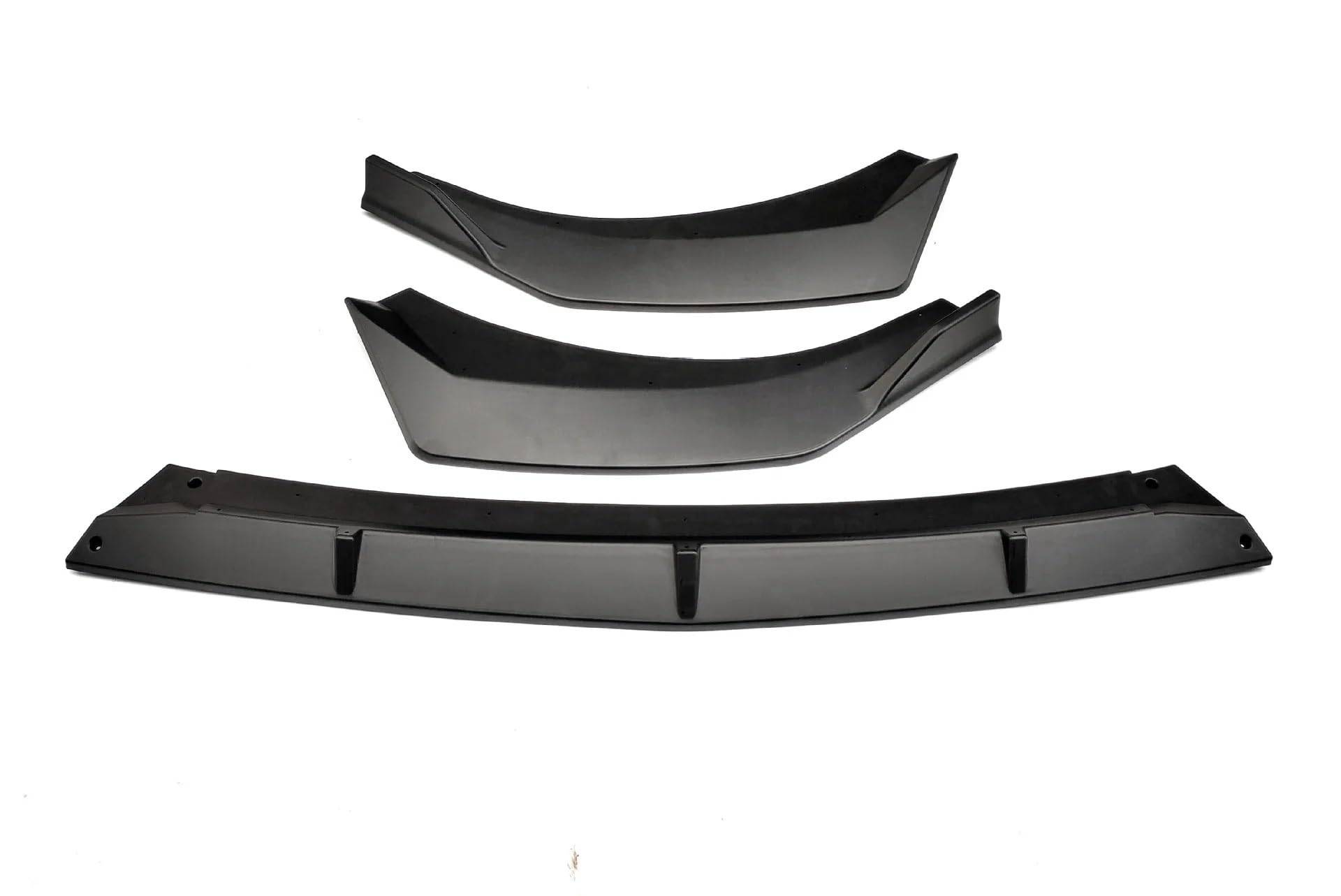 Frontspoiler Für Hyundai Für Elantra CN7 2021 2022 Auto Front Stoßstange Splitter Lip Spoiler Diffusor Schutz Protector Körper Kit Tuning Splitter(Mattschwarz) von DZSQPMFG