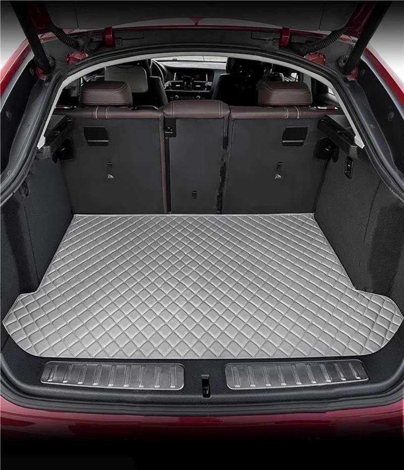 Antirutschmatten Für VW Für Tiguan 2007–2016 MK1 280TSI 330TSI 380TSI Custom Car Fußmatten Anti-Rutsch-Teppich Innenzubehör Teppich(Trunk-Gray) von DZSQQGSDSF