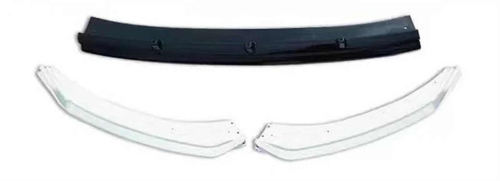 Frontstoßstange Spoiler 3 STÜCKE Auto Vorderen Stoßfänger Lip Spoiler Splitter Diffusor Abnehmbare Körper Kit Abdeckung Schutz Für Hyundai Für Elantra 2016-2019 Frontstoßstange Lippenspoiler Splitter( von DZSQQGSDSF