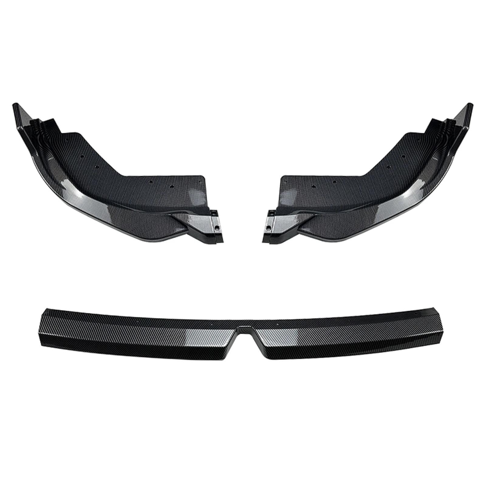 Frontstoßstange Spoiler Frontspoilerlippe Aus Carbonfaser-Look/schwarz Glänzend Untere Splitterklinge Für 3er G20 LCI 320i 325i 2023 Frontstoßstange Lippenspoiler Splitter(Kohlefaser-Look) von DZSQQGSDSF