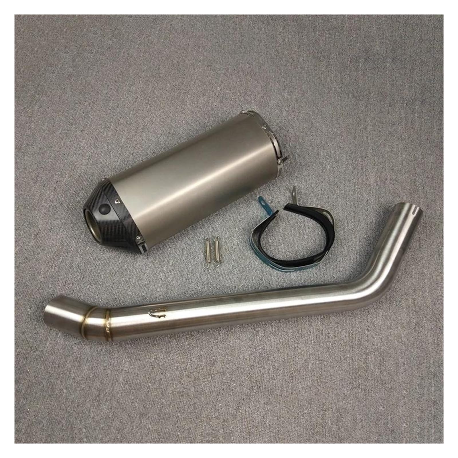 Motorrad Schalldämpfer Für CBR600RR 2007-2014 Motorrad Edelstahl Front Verbindungsrohr Mit Mid Pipe Tail Auspuff Schalldämpfer System Schalldämpfer Auspuffrohr von DZSQQGSDSF