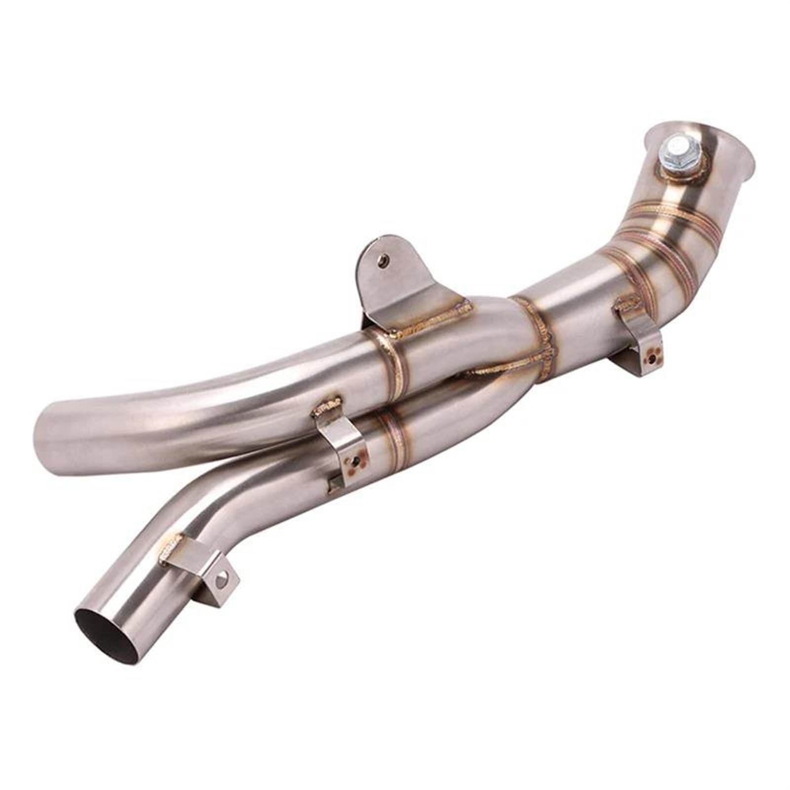 Motorrad Schalldämpfer Für R1 Für YZF-R1 2009 2010 2011 2012 2013 2014 Motorradauspuff Schalldämpfer Escape Middle Link Pipe Schalldämpfer Auspuffrohr von DZSQQGSDSF