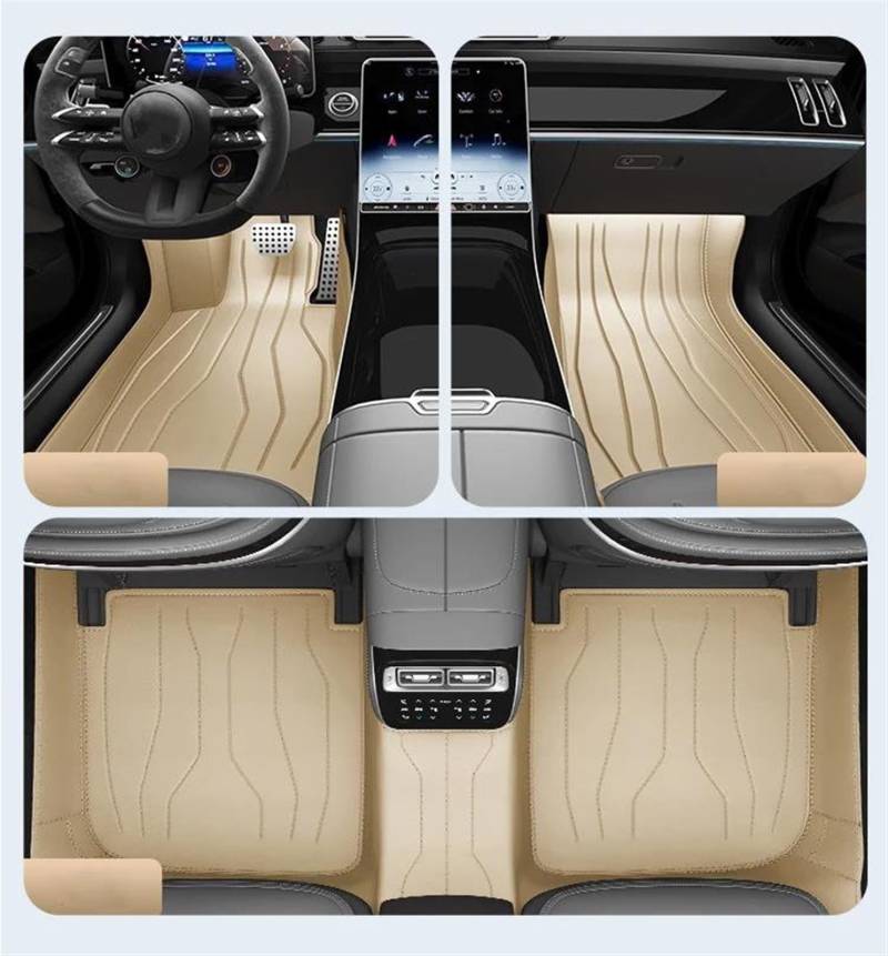 Teppich Für Subaru Für Legacy 2010 2011 2012 2013 2014 2015 Custom Full Set Leder Auto Fußmatten Innen Zubehör Auto Fußmatten(5 PCS4) von DZSQRGHGGH