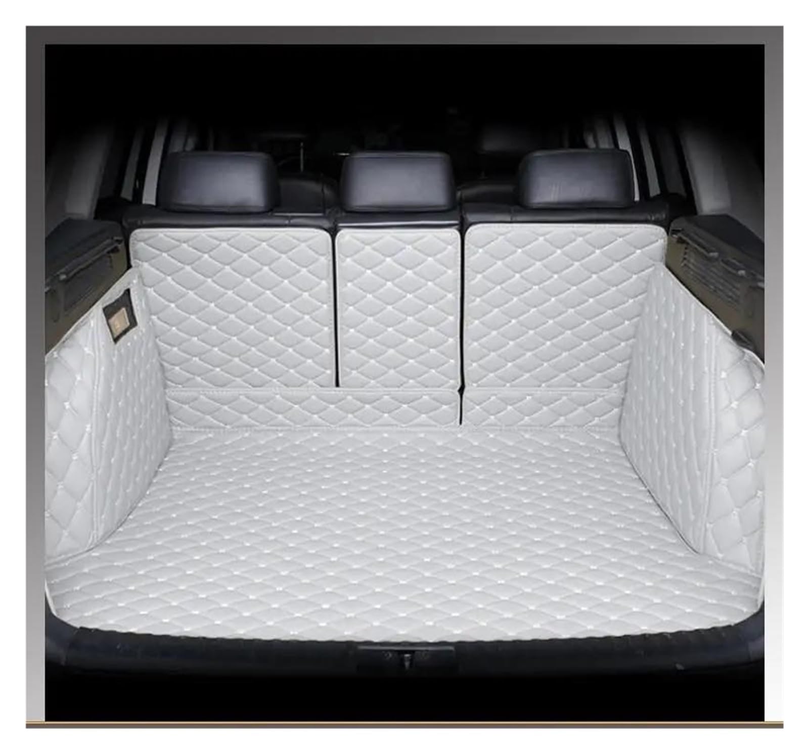 Auto Kofferraummatte Für A3 Für Sportback 2008 2009 2010 2011 2012 2013 Vollständige Abdeckung Auto Kofferraummatte Cargo-Liner Innenteppich Kofferraum Schutzmatte(Grau) von DZSQTGJKIO