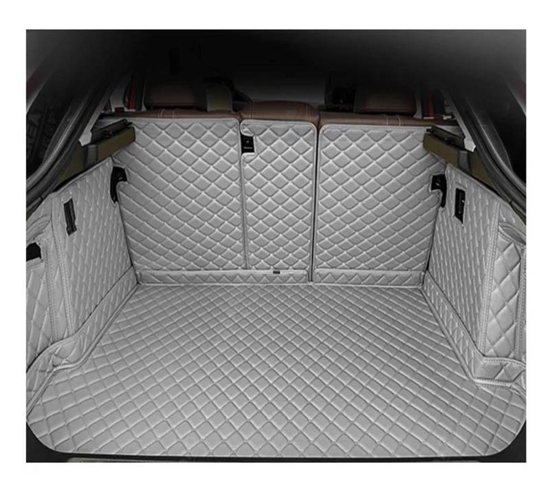 Auto Kofferraummatte Für Acura MDX Sieben Sitze 2010 2011 2012 2013 Auto-Kofferraummatte Cargo-Liner Teppich Innenausstattung Kofferraum Schutzmatte(Grey) von DZSQTGJKIO