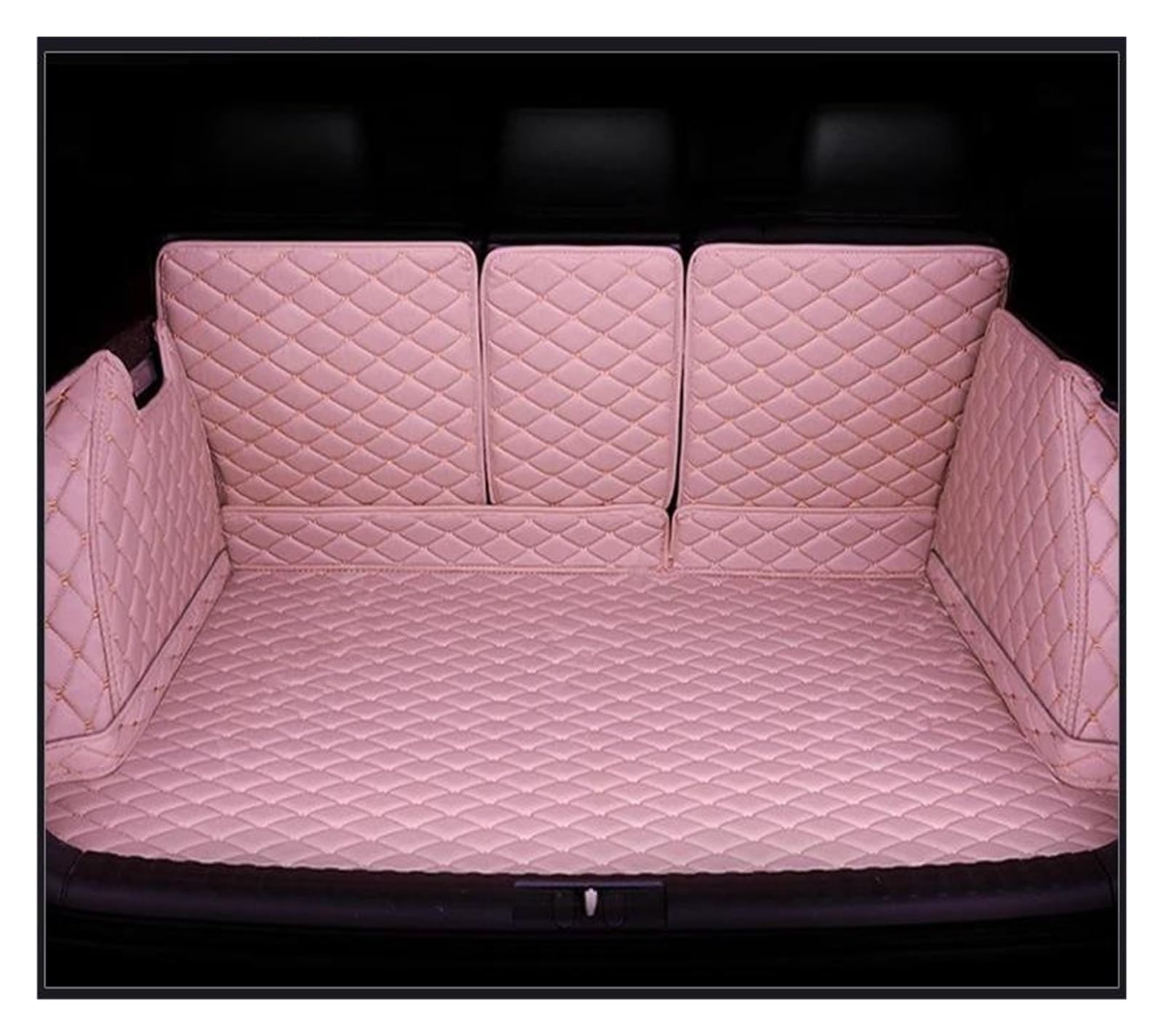 Auto Kofferraummatte Für Hyundai Für Sonata 8 Limousine 2010 2011 2012 2013 2014 2015 Auto-Kofferraummatte Teppich Innenausstattung Kofferraum Schutzmatte(Pink) von DZSQTGJKIO