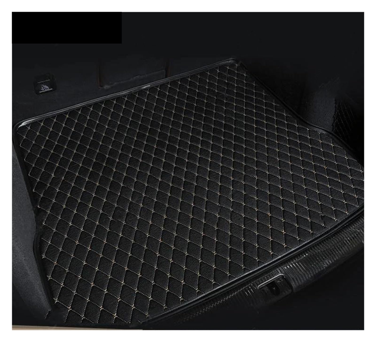 Auto Kofferraummatte Für Jeep Für Patriot 2009 2010 2011 2012 2013 2014 2015 2016 2017 Kofferraummatte Cargo-Liner Innenteppich Kofferraummatte Kofferraum Schutzmatte(Black-Beige) von DZSQTGJKIO