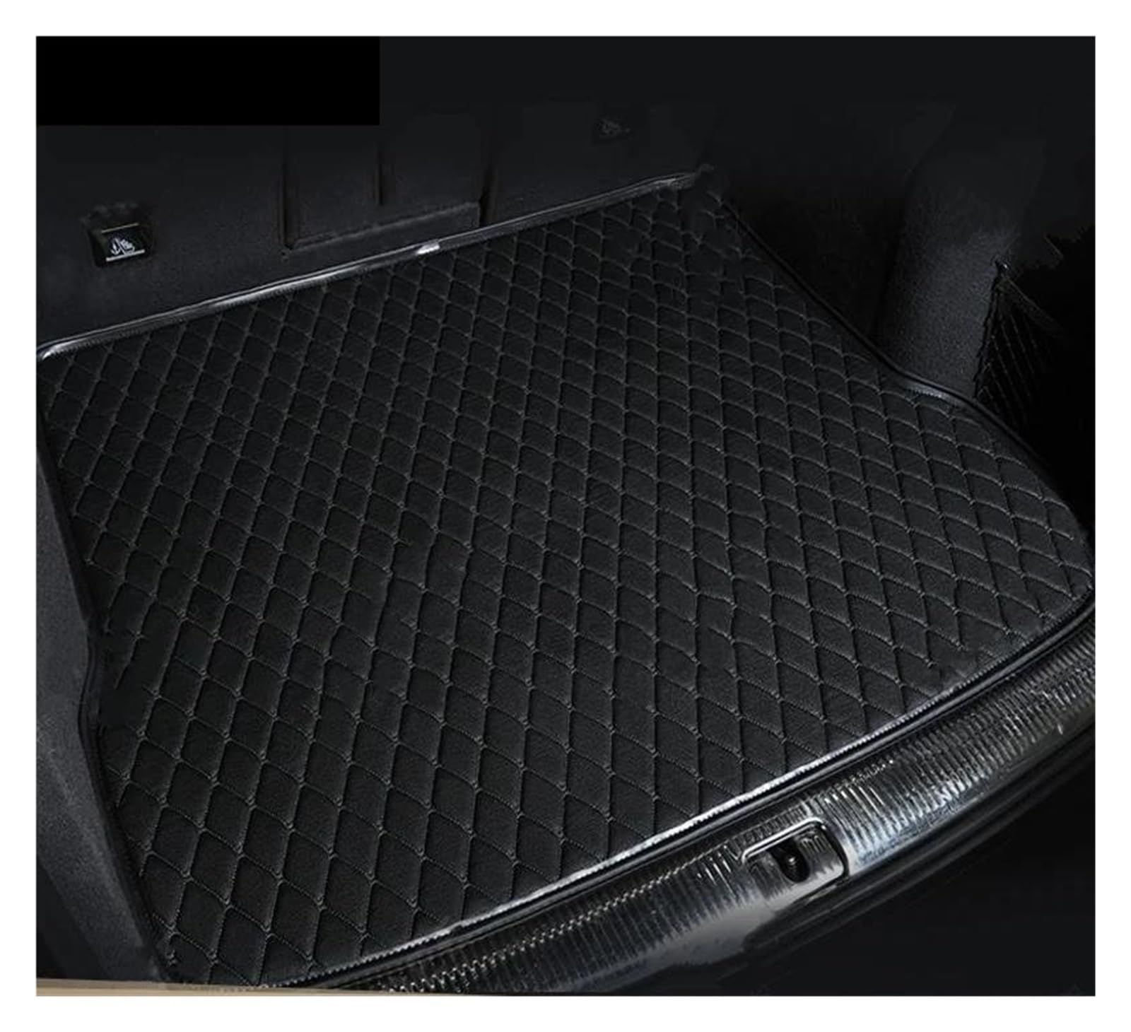 Auto Kofferraummatte Für Jeep Für Patriot 2009 2010 2011 2012 2013 2014 2015 2016 2017 Kofferraummatte Cargo-Liner Innenteppich Kofferraummatte Kofferraum Schutzmatte(Black-Black) von DZSQTGJKIO