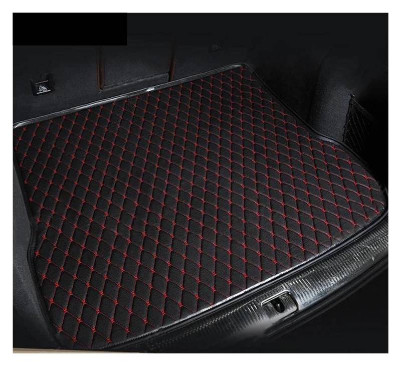 Auto Kofferraummatte Für Lexus Lx Serie 570 Fünf Sitze 2016 2017 2018 2019 Kofferraummatte Teppich Innenausstattung Cargo Liner Kofferraummatte Kofferraum Schutzmatte(Black-Red) von DZSQTGJKIO