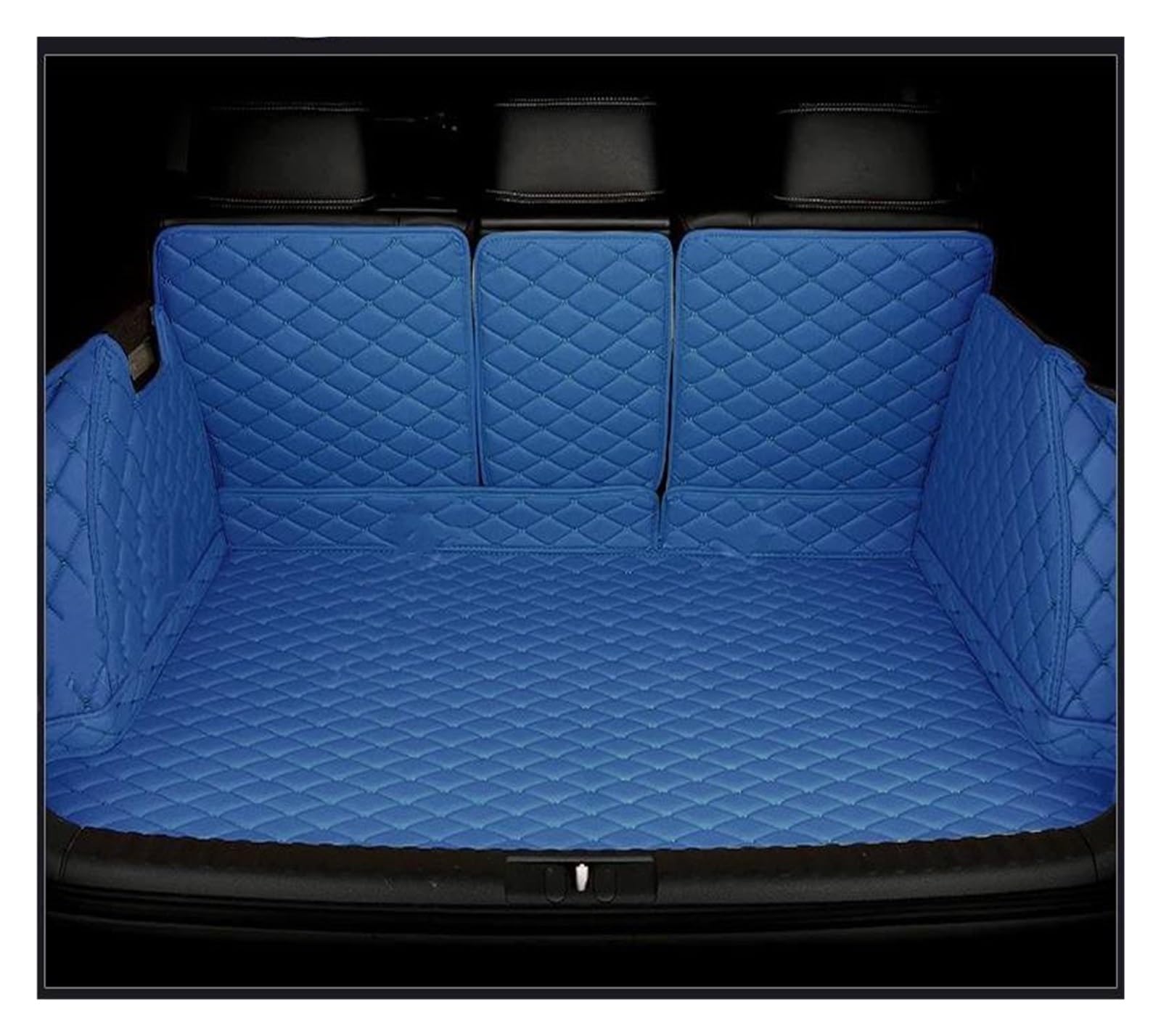 Auto Kofferraummatte Für Skoda Für Superb 2016 2017 2018 2019 Vollständige Abdeckung Kofferraummatte Auto Boot Cover Pad Cargo Liner Innenzubehör Kofferraum Schutzmatte(Blau) von DZSQTGJKIO