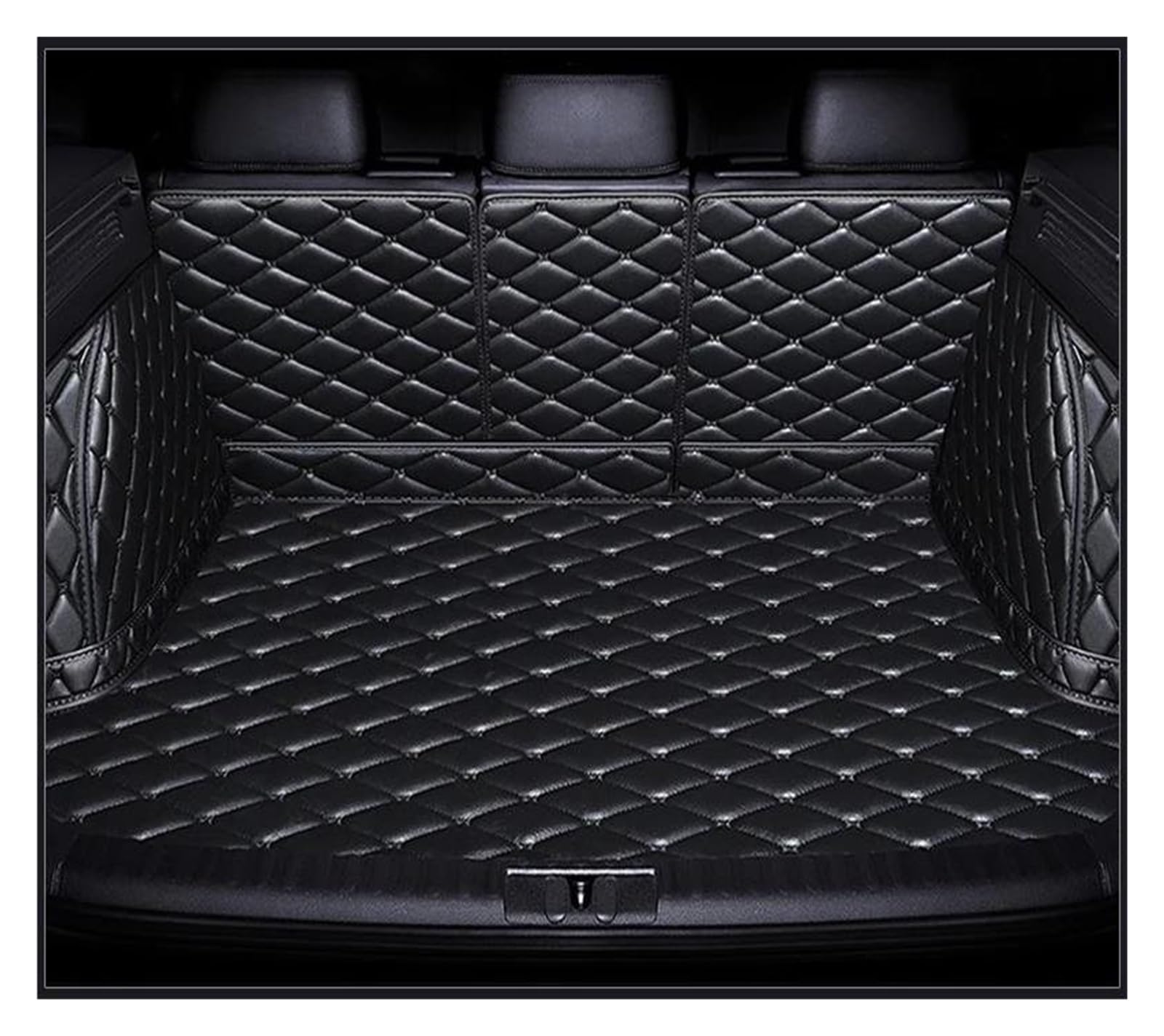 Auto Kofferraummatte Für Skoda Für Superb 2016 2017 2018 2019 Vollständige Abdeckung Kofferraummatte Auto Boot Cover Pad Cargo Liner Innenzubehör Kofferraum Schutzmatte(Schwarz) von DZSQTGJKIO