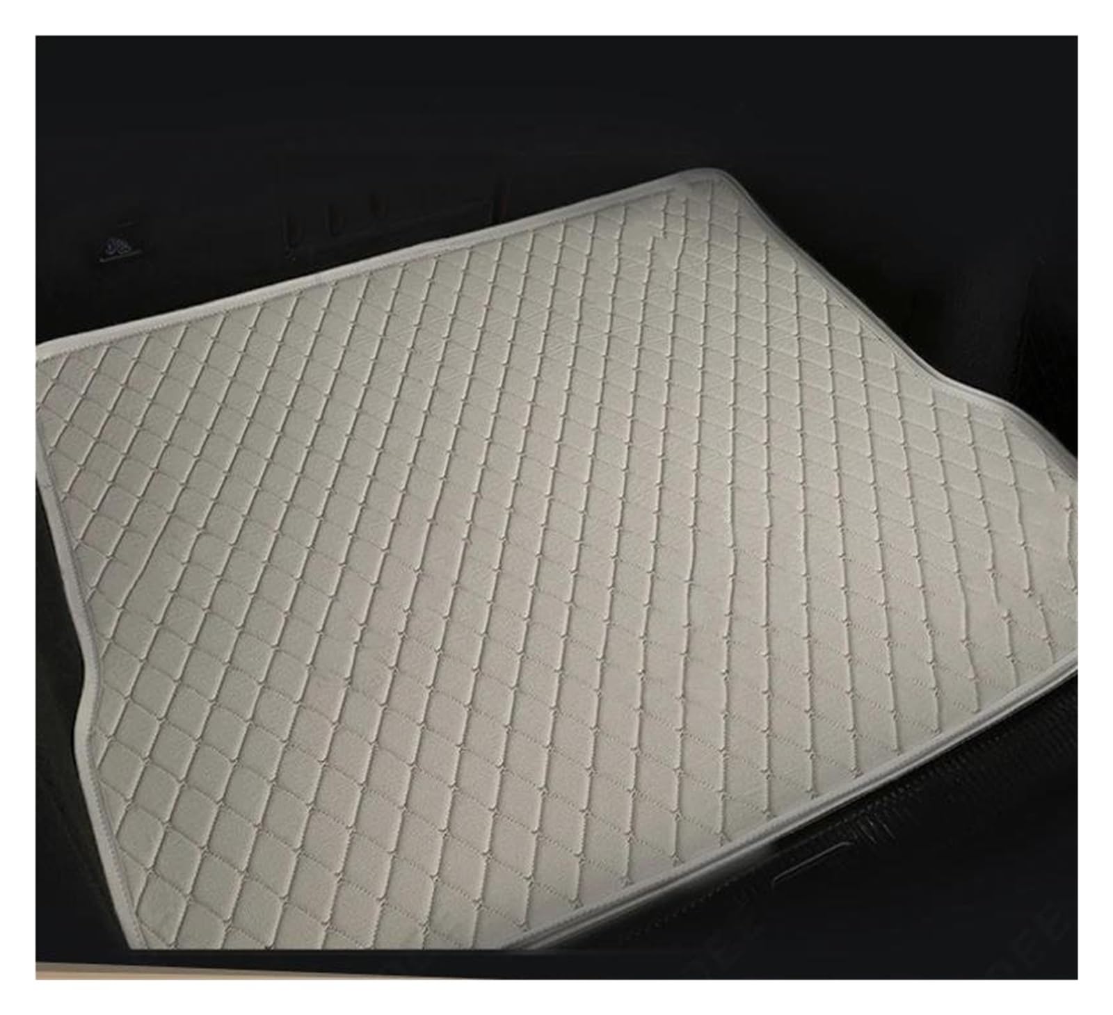 Auto Kofferraummatte Für VW Für Jetta 2019 2020 2021 2022 2023 Custom Car Trunk Mat Cargo Liner Auto Innendekoration Zubehör Kofferraum Schutzmatte(Grey) von DZSQTGJKIO