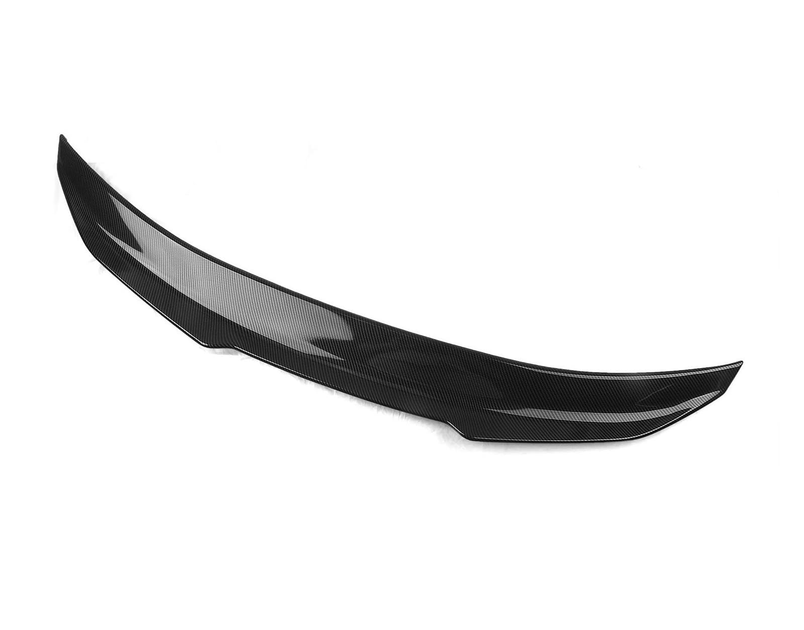 DZSQTGJKIO Für 2 Serie F44 228i M235i 2020-2023 Hinten Stamm Spoiler Flügel Splitter Lip Carbon Look/Glanz Schwarz Auto Trim Kofferraumspoiler(Kohlefaser-Look) von DZSQTGJKIO