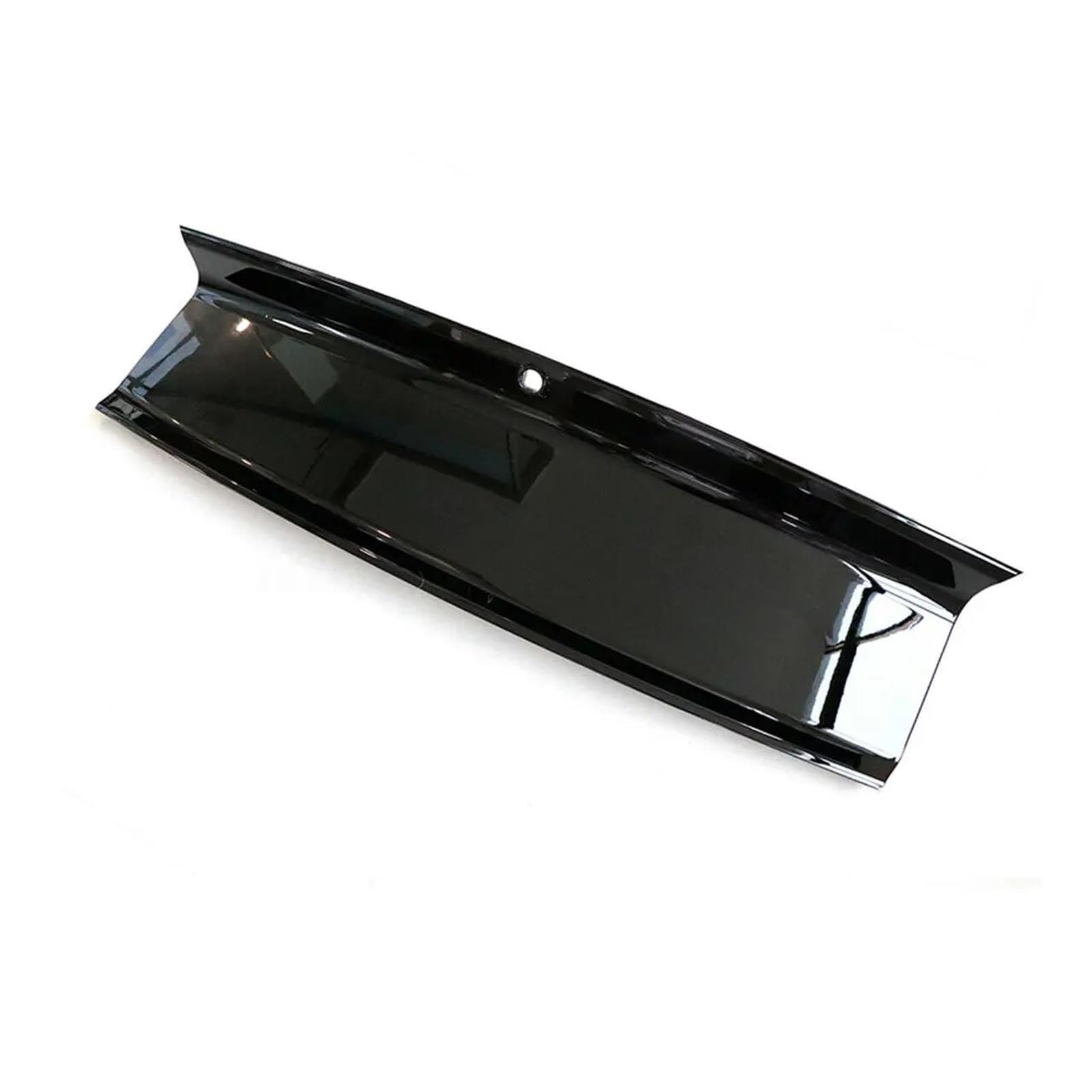 DZSQTGJKIO Für Ford Für Mustang 15-23 Hinten Stoßstange Schutz Platte Glanz Schwarz/Carbon Look Kofferraumdeckel Panel Spoiler Stamm Deckel Kofferraumspoiler(Glänzend schwarz) von DZSQTGJKIO