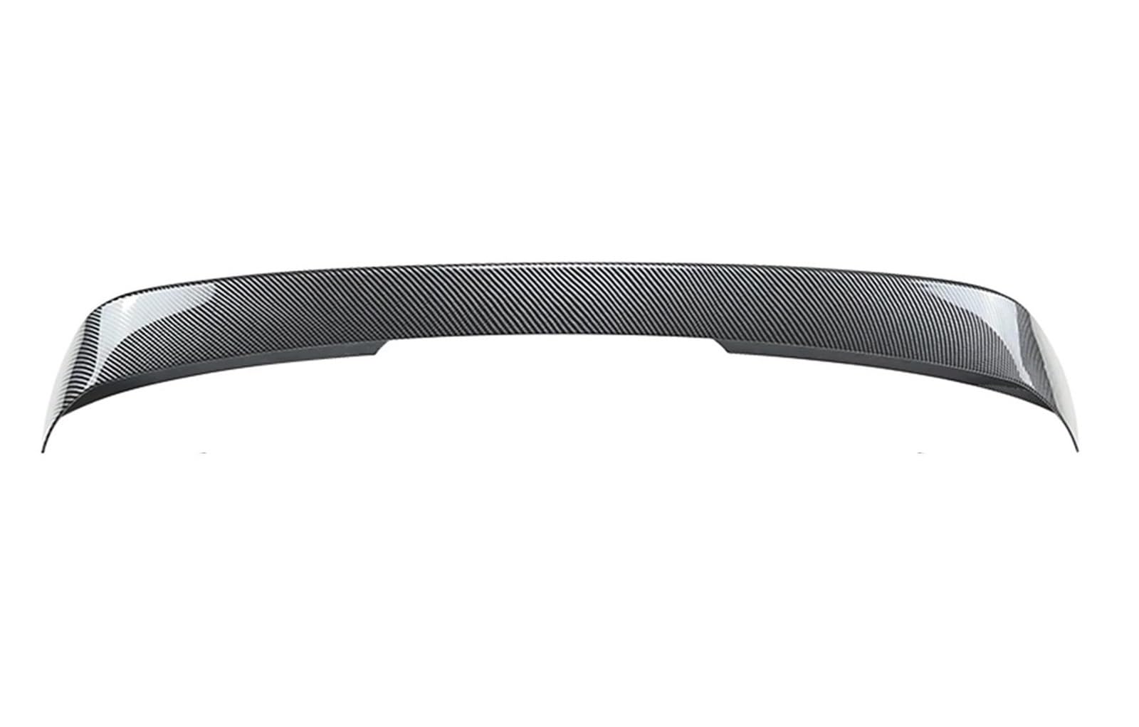 DZSQTGJKIO Hinten Dach Spoiler Flügel Für VW Für Tiguan Für MK2 2017-2023 Für Carbon Look/Glanz Schwarz Heckklappe Obere Splitter Lippe Kofferraumspoiler(Kohlefaser-Look) von DZSQTGJKIO