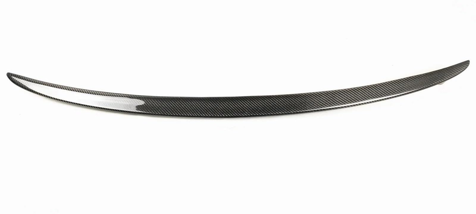 DZSQTGJKIO Hinten Stamm Spoiler Flügel Für Saab 9-3 2008-2012 Limousine Real Carbon Fiber Auto Heckklappe Deckel Trim Kofferraumdeckel Klappe Splitter Lip H Typ Kofferraumspoiler von DZSQTGJKIO