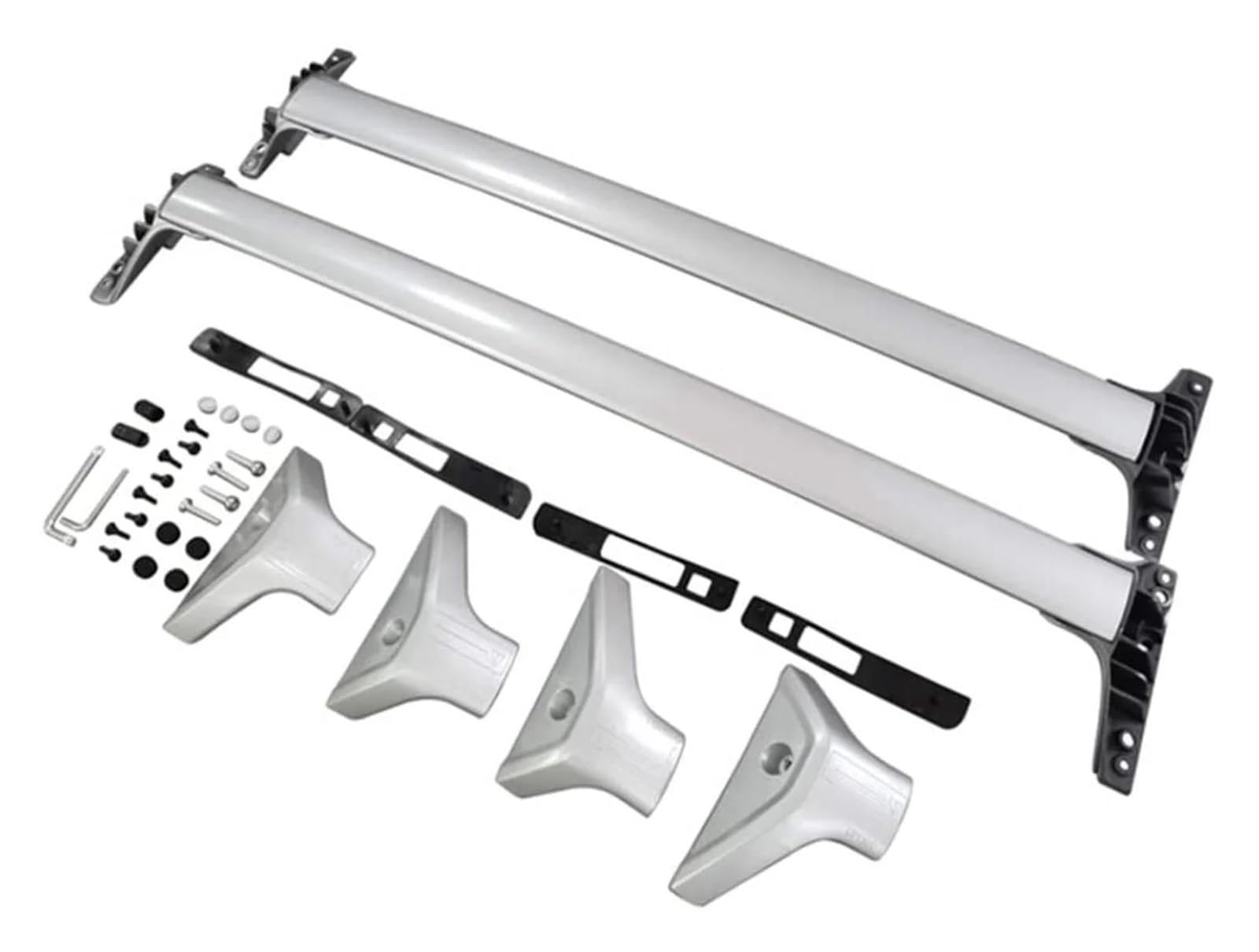 Dachbox 2Pcs Für Toyota Für RAV4 Für RAV 4 2019-2022 Dachreling Rack Kreuz Bars Querstangen Dachgepäckträger von DZSQTGJKIO