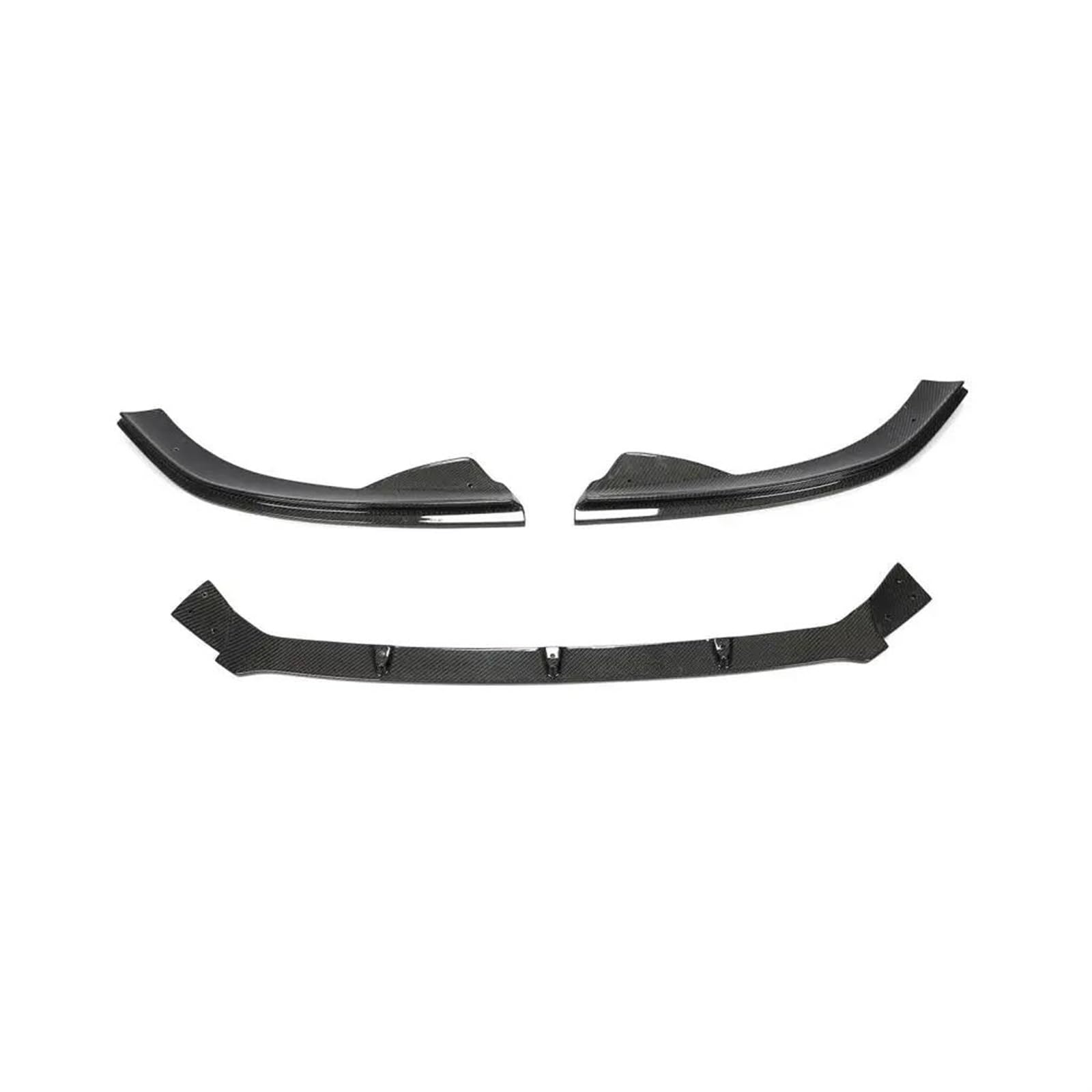 Deflector Für VW Für Sagitar Für GLI 2013-2015 3 STÜCKE Frontspoilerlippe Frontkinnspoiler Splitter Schürzenschutz Spoiler(FRP Matte Black) von DZSQTGJKIO