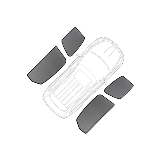 Auto fensterblenden Für Suzuki Für Vitara 2015-2022 Auto Sonnenschutz Schild Frontscheibe Rahmen Vorhang Hinten Seite Fenster Schatten Visier Auto Sonnenschutz Fenstervisiere(4PCS Side) von DZSQWEQRR