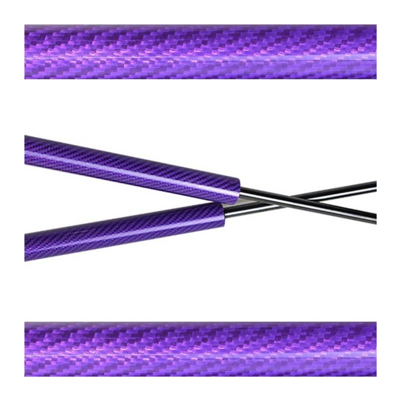 Amortisseurs Haube Streben Kit Für Hyundai Staria US4 2022-2025 Front Motorhaube Ändern Schocks Dämpfer Lift Unterstützt Prop Stangen Gas Frühling Gasfeder(Purple Carbon Fiber) von DZSQWETYU