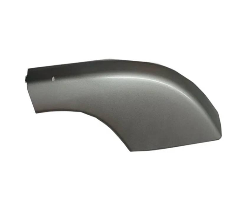 Dachbox Dachgepäckträger-Schutzabdeckung Silber Für VW Für Cross Für Polo 2007–2011 Gepäckträger-Cver-Zierleiste Auto Dachträger(Hinten Links) von DZSQWETYU