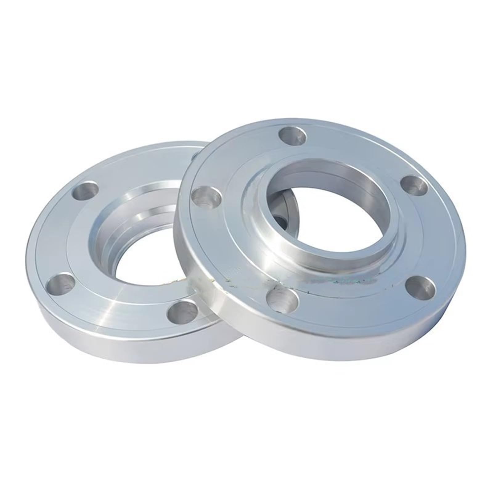 Spurverbreiterung 2 Stück 15/20/25 Mm 5 X 112–57,1 Silber Schwarz Geschmiedetes Aluminium 6061-T6 Auto-Radabstandshalter Auto Rad Distanzscheiben(Silber,20MM) von DZSQWETYU