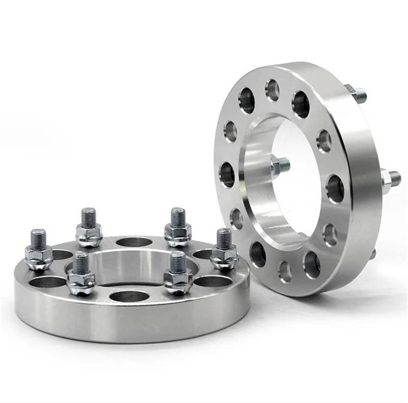 Spurverbreiterung 2 Stück 30/35/40/50mm PCD 6x139,7 CB 110mm Forge Aluminium Rad Spacer Adapter 6 Lug Anzug Für Universal Auto M12XP1,25 Auto Rad Distanzscheiben(50mm) von DZSQWETYU