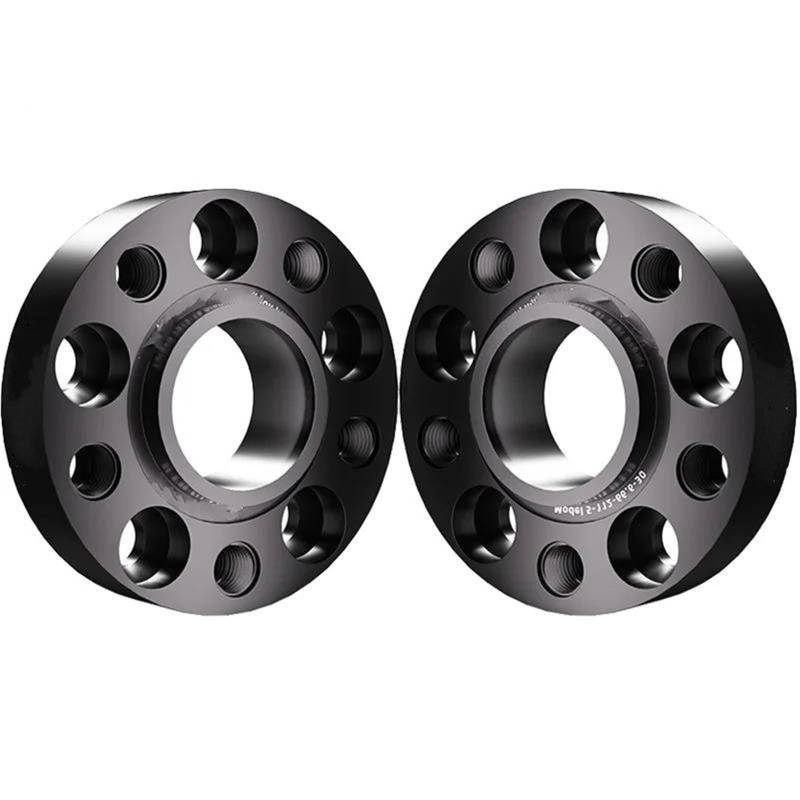 Spurverbreiterung 2PCS PCD 5x112 CB 66,6mm Rad Spacer Adapter M14x1,5 Für Geschmiedete Aluminium Legierung T6-7075 Auto Rad Distanzscheiben(30mm) von DZSQWETYU