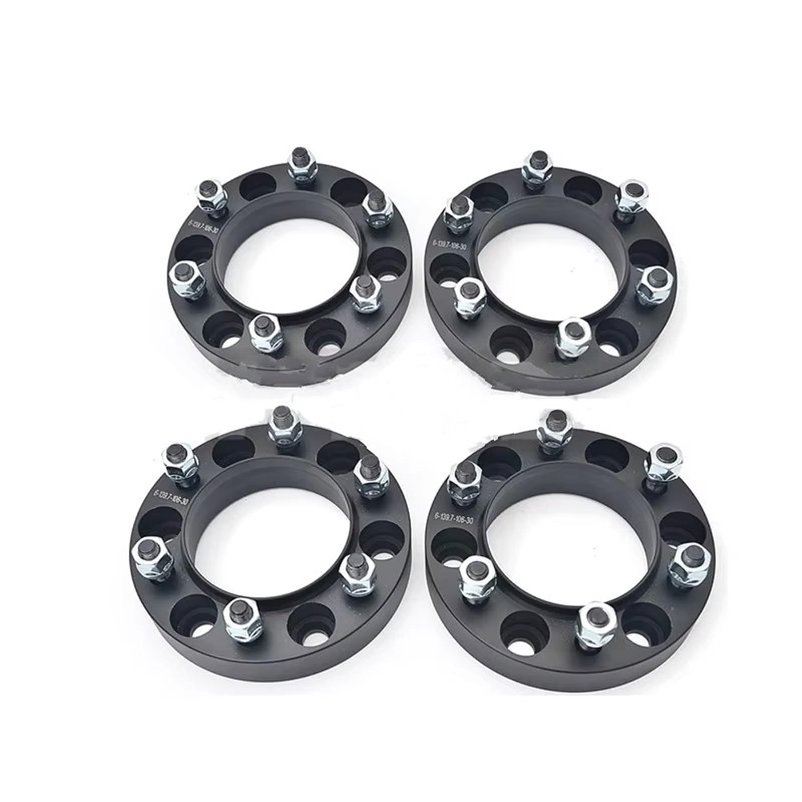 Spurverbreiterung 4 Stück 6 X 139,7 Spurverbreiterungen Adapter 93,1 CB 30 Mm Geschmiedetes Aluminium Hub Centric Für Ranger Für Everest Für BT50 Auto Rad Distanzscheiben von DZSQWETYU