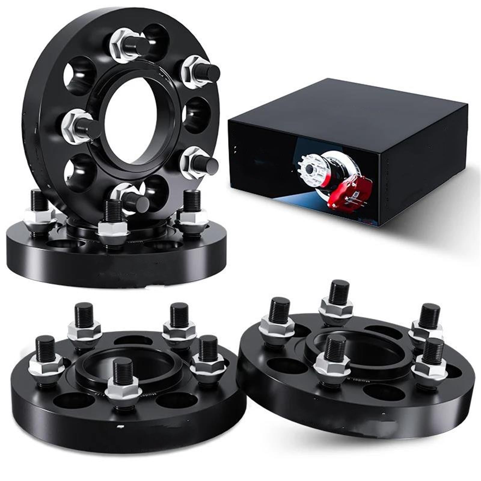 Spurverbreiterung 4x 10 0 54,1 M12 X 1,5 Für Mazda Für MX-5 Für Miata RF Für MX-5 RF Flansch Platte Spurverbreiterungen Legierung Hub Verbreitert Adapter Auto Rad Distanzscheiben(4pcs 15mm) von DZSQWETYU