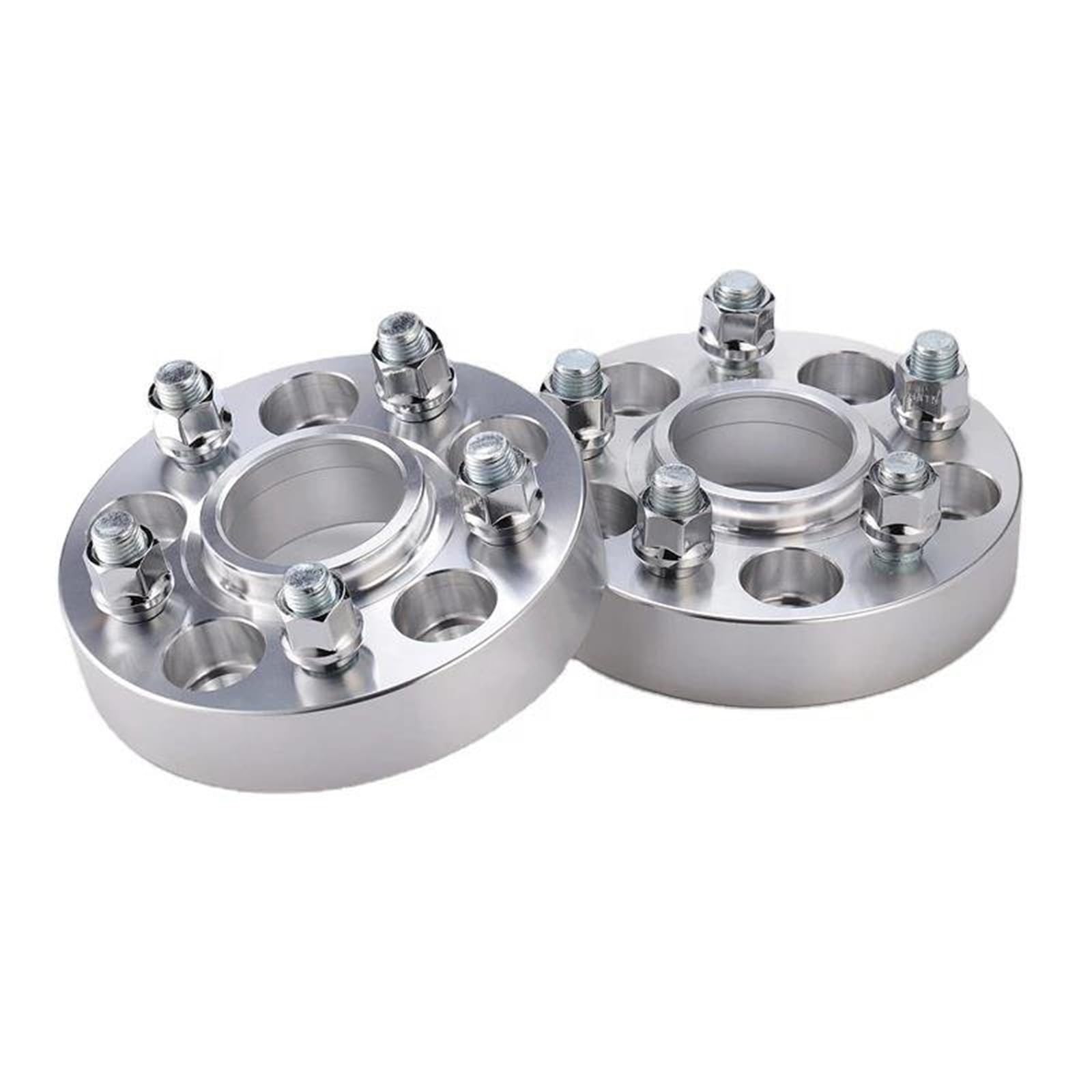 Spurverbreiterung Spurverbreiterungsadapter PCD 5x120 CB 72,6 Für E60 E90 Für Mini Geschmiedete Aluminiumlegierung 2 Stück Auto Rad Distanzscheiben(Silber,Spacer 30mm) von DZSQWETYU