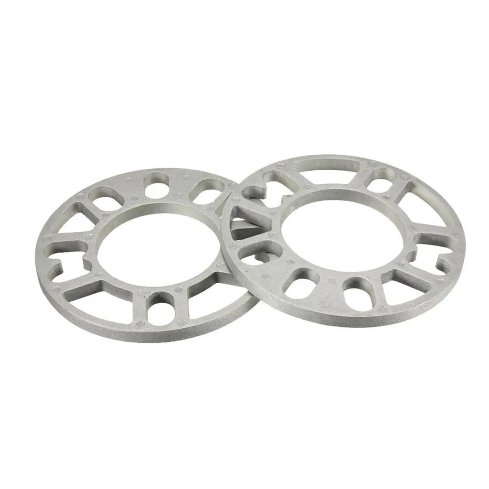 Spurverbreiterung 2 Stücke UNIVERSAL 10 MM LEGIERUNG ALUMINIUM SPURVERBREITERUNGEN DISTANZSCHEIBEN PLATTE 4/5 STUD FIT Für 4/5 Stud Rad Spürverbreiterungsatz von DZST