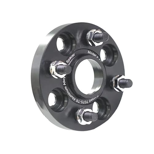 Spurverbreiterung Spurplatten 15/20/25/30mm PCD 4x100 CB 56,1mm Rad Spacer Adapter Für Fit Für Jazz Für Grace Für Brio N-BOX N-ONE N-WGN Lochkreisadapter(1Pc 25mm) von DZST