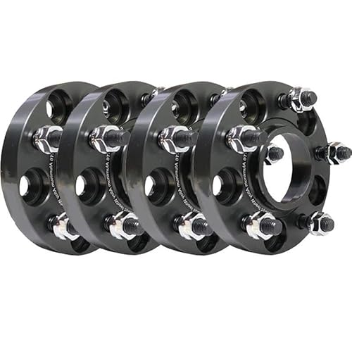 Spurverbreiterung Spurplatten 4 Stück 45 mm individueller Konvertierungs-Spurverbreiterungsadapter PCD 5 x 114,3 CB 64,1 mm M14 x 1,5 für Tesla für Modell 3 Lochkreisadapter von DZST