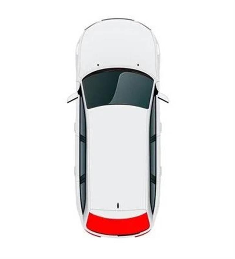 Sonnenblende Autofenster-Sonnenschutz Für 5er-Serie Für G30-Limousine 2016-2022 Vorhangnetz-Frontscheibenrahmenvorhang Auto Sonnenshutz(BACK) von DZSTBUJIY