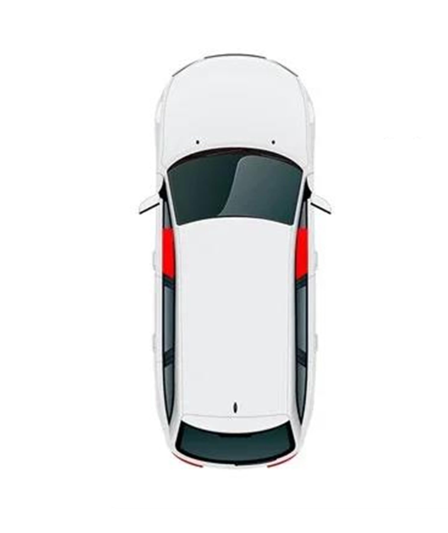 Sonnenblende Autofenster Sonnenschutz Für Toyota Für RAV4 Für XA40 2013-2018 4. Generation SUV-Vorhangnetz-Frontscheibenrahmenvorhang Auto Sonnenshutz(2PCS FRONT) von DZSTBUJIY