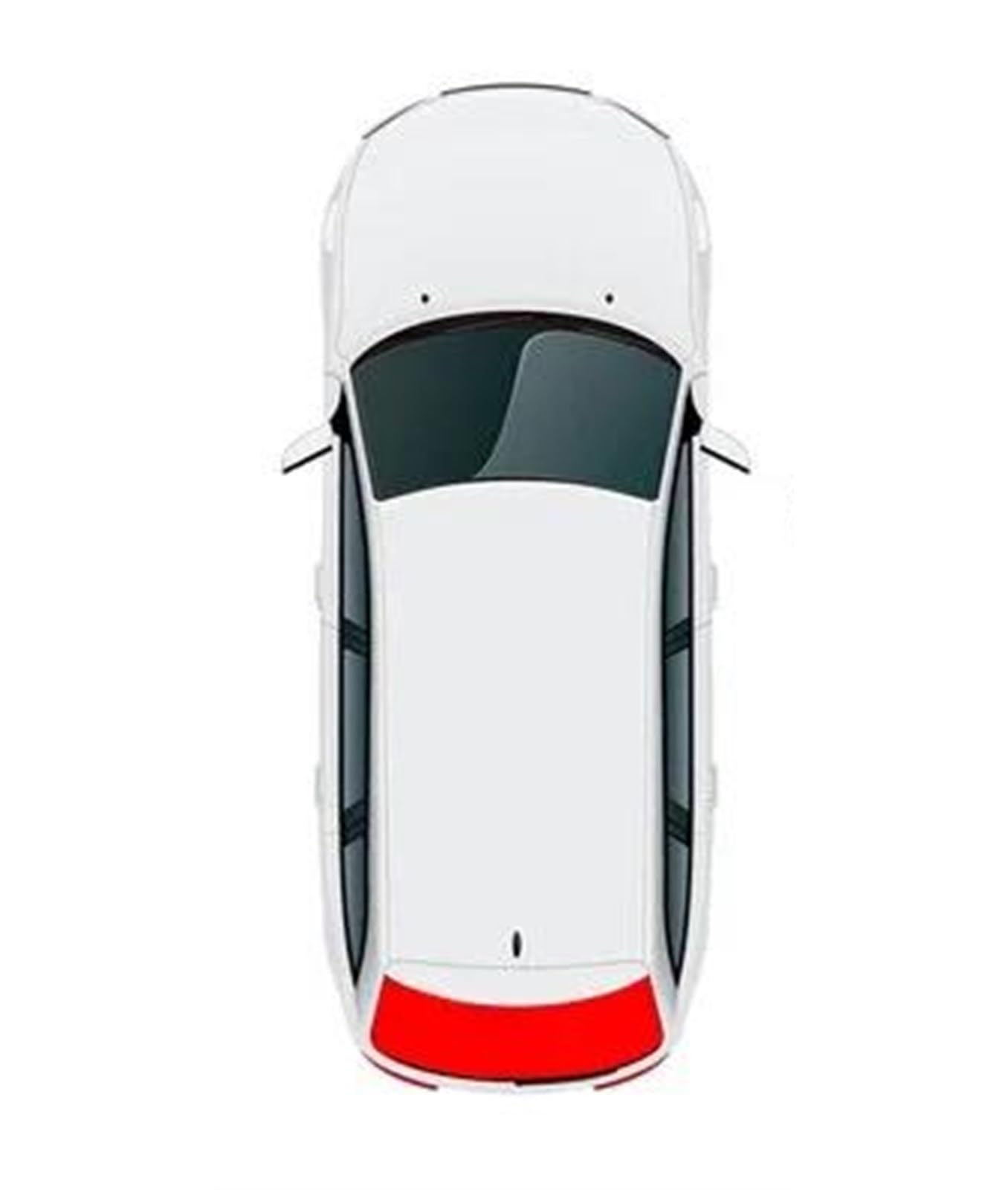 Sonnenblende Autofenster Sonnenschutz Für Toyota Für RAV4 Für XA40 2013-2018 4. Generation SUV-Vorhangnetz-Frontscheibenrahmenvorhang Auto Sonnenshutz(BACK) von DZSTBUJIY