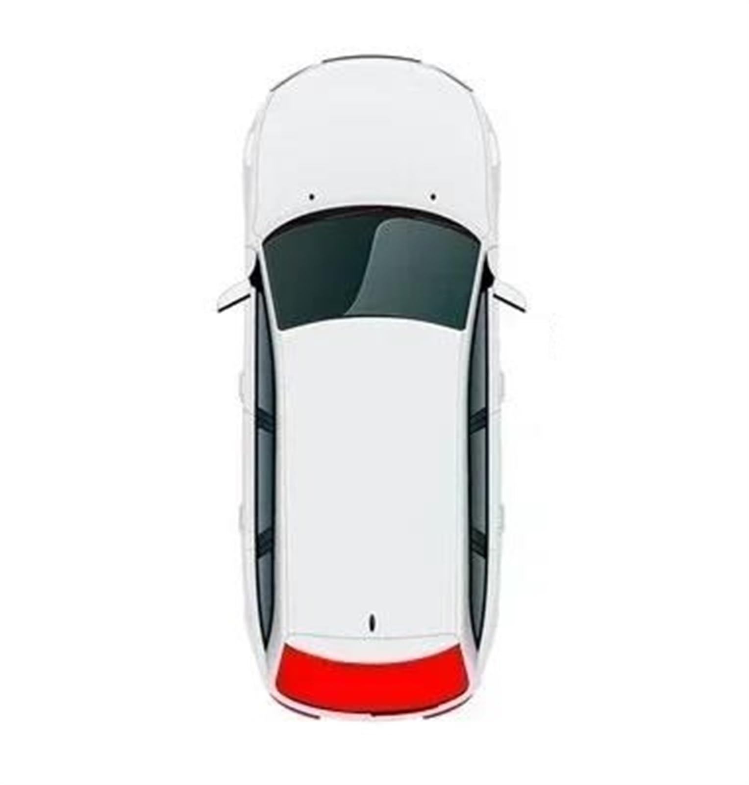 Sonnenblende Autofenster Sonnenschutz Für Toyota Für RAV4 Für XA50 2018-2023 5. Generation SUV Vorhangnetz Frontscheibenrahmenvorhang Auto Sonnenshutz(BACK) von DZSTBUJIY