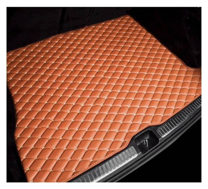 Auto Stamm Matten Fit Für 3 Serie E90 MK5 2006~2011 Limousine Saloon Auto Stamm Lagerung Pad Wasserdicht Teppiche Schlamm Auto Zubehör Kofferraummatte Kofferraumschutz Matte(Braun,Halbpack) von DZSYANJIASM