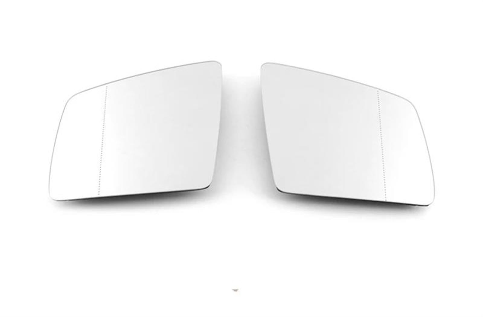 Umkehrlinse Beheizter Außenspiegelglas Für Die Linke Und Rechte Türseite, Rückspiegelplatte Für Mercedes Für Benz GL ML GLE-Klasse W164 W166 C292 Ersatzspiegelglas(Left Right) von DZSYANJIASM