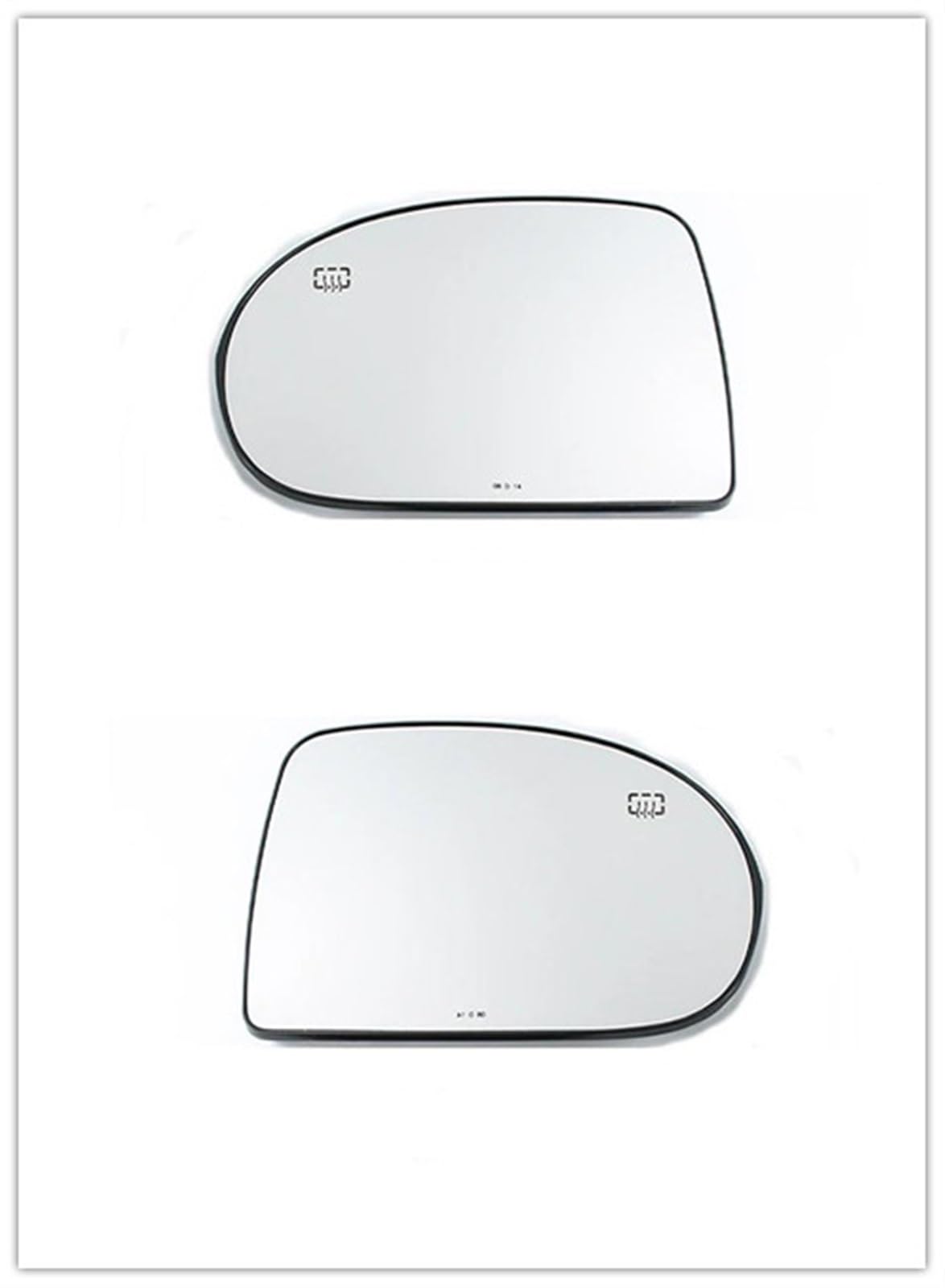 Umkehrlinse Für Jeep Für Compass 2007-2015 Rückspiegelglas Beheizte Rückspiegellinse Mit Heizung Ersatzspiegelglas(Left Right) von DZSYANJIASM