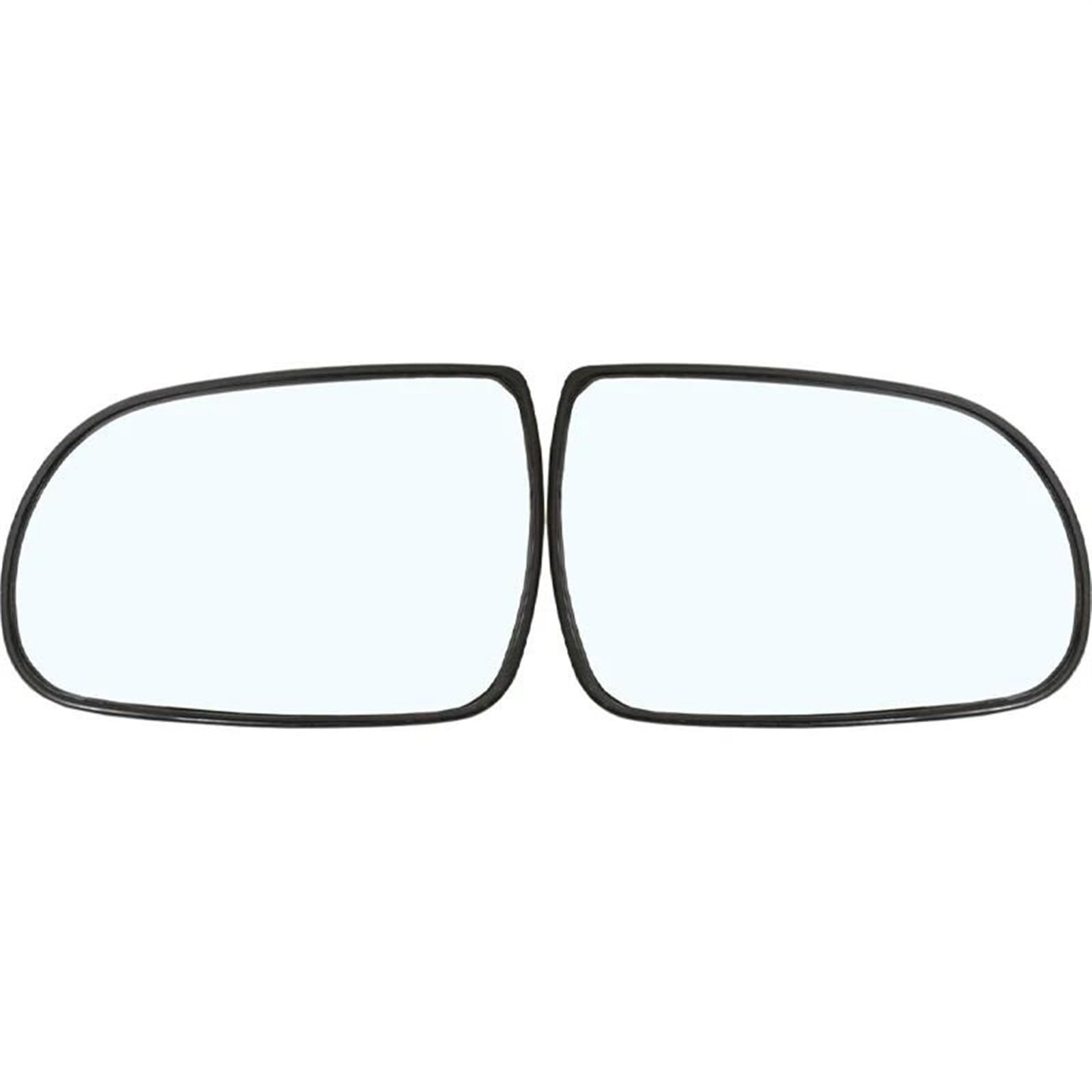 Umkehrlinse Für Kia Für Cerato 2008-2013 Seite Klar Rückspiegel Glas Rückspiegel Weiße Linse Mit Heizung Ersatzspiegelglas(Left right heated) von DZSYANJIASM
