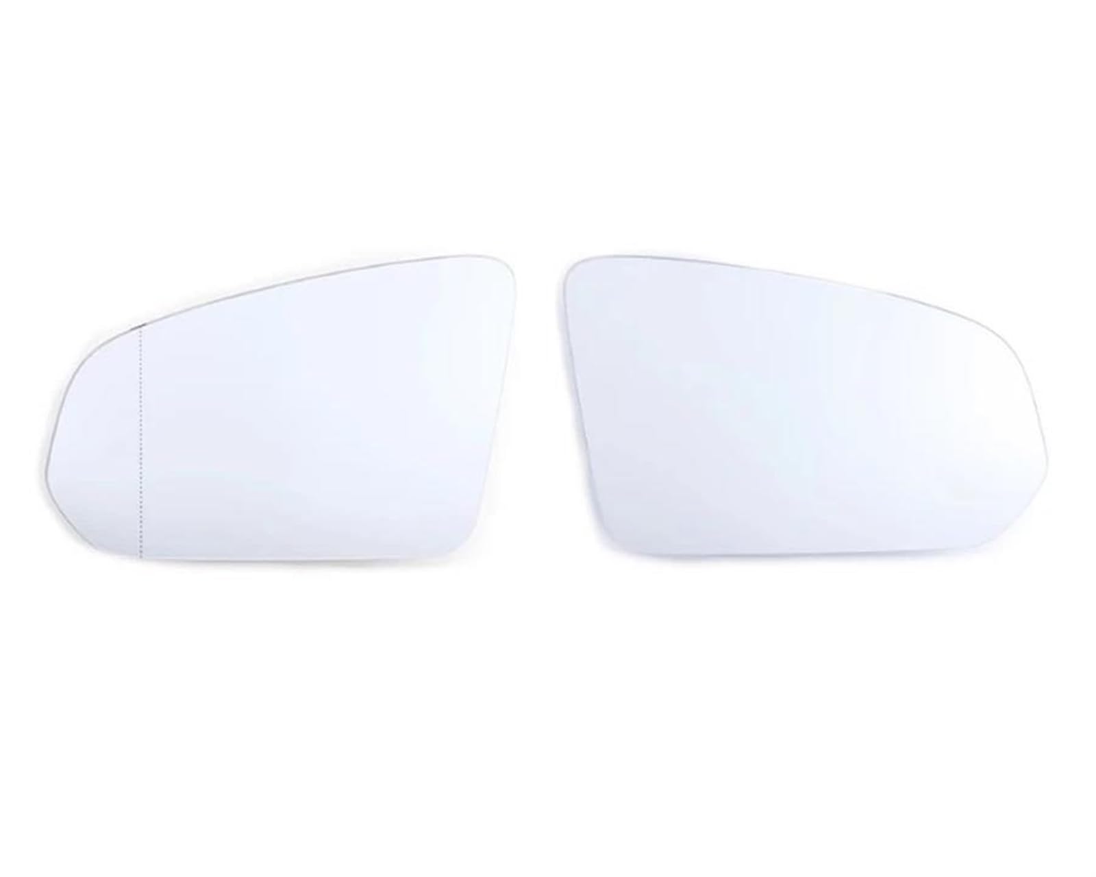 Umkehrlinse Für Volvo V60 2020-2023 Auto Seite Spiegel Objektiv Rück Reflektierende Linsen Glas Mit Heizung Ersatzspiegelglas(Left Right) von DZSYANJIASM