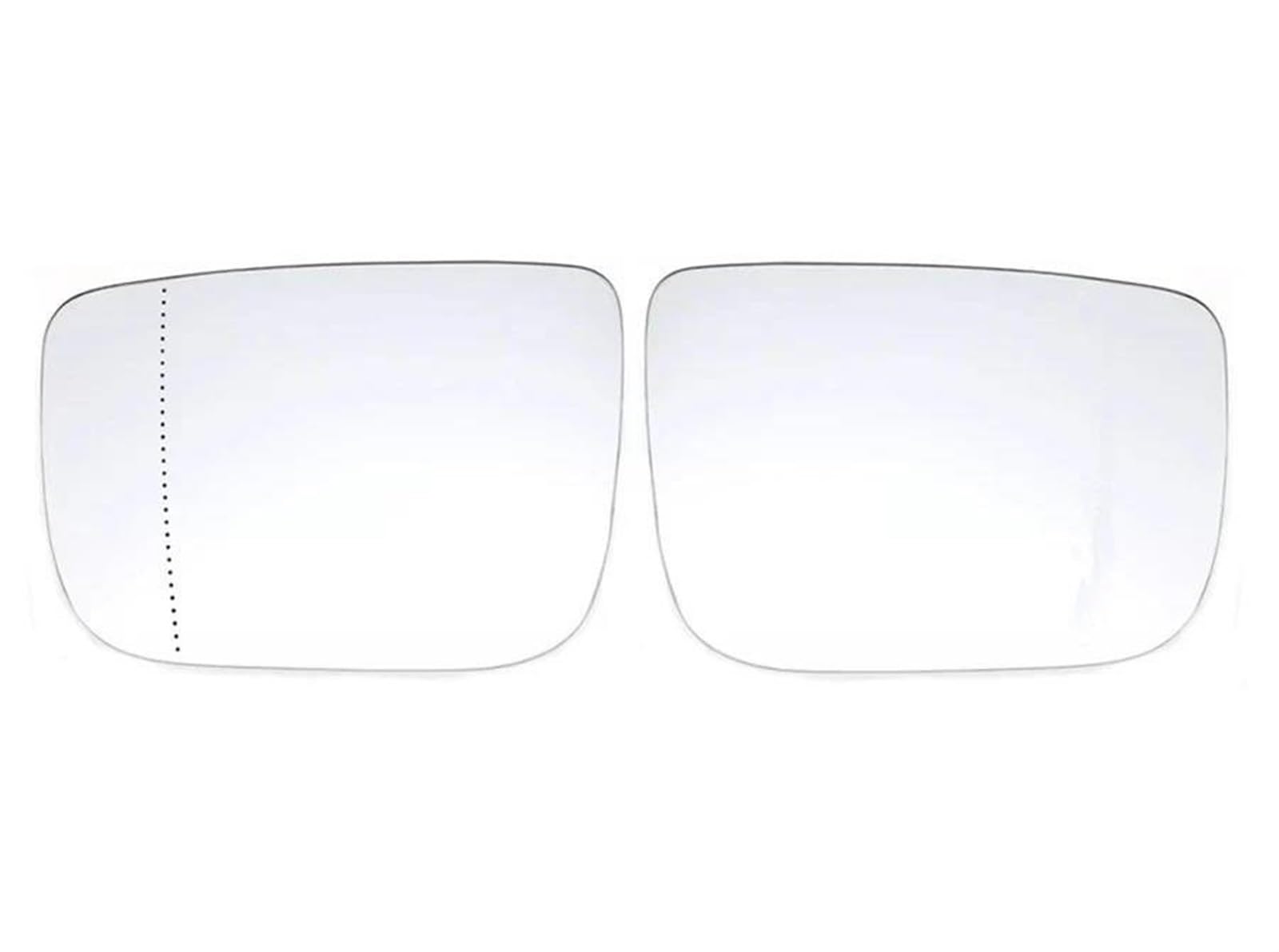 Umkehrlinse Für Volvo XC60 2009-2017 Rückspiegel Linsen Außenseite Reflektierende Glaslinse Beheizt 31217273 31217278 Ersatzspiegelglas(Left Right) von DZSYANJIASM