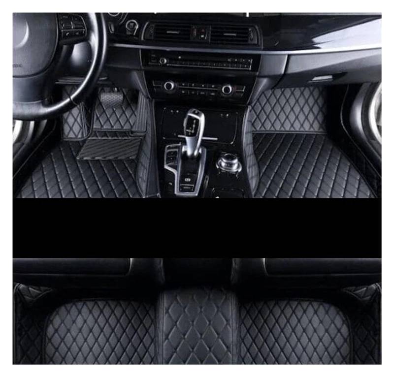 Auto Fußmatten Für Kadjar 2015 2016 2017 2018 2019 Auto-Fußmatten Teppiche Interieur Leder Styling Dekoration Teile Autozubehör fussmatten Auto(3ps Black,LHD) von DZSYBUIGB