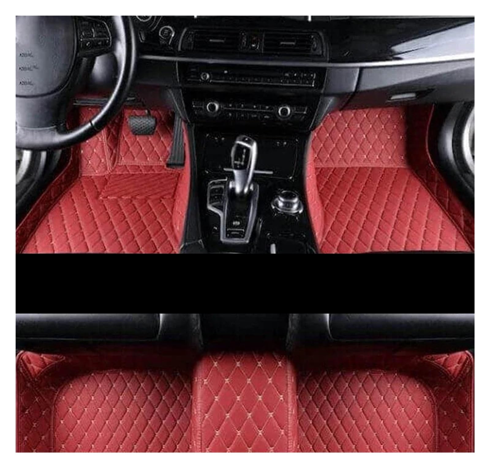 Auto Fußmatten Für Kadjar 2015 2016 2017 2018 2019 Auto-Fußmatten Teppiche Interieur Leder Styling Dekoration Teile Autozubehör fussmatten Auto(3ps Wine,LHD) von DZSYBUIGB