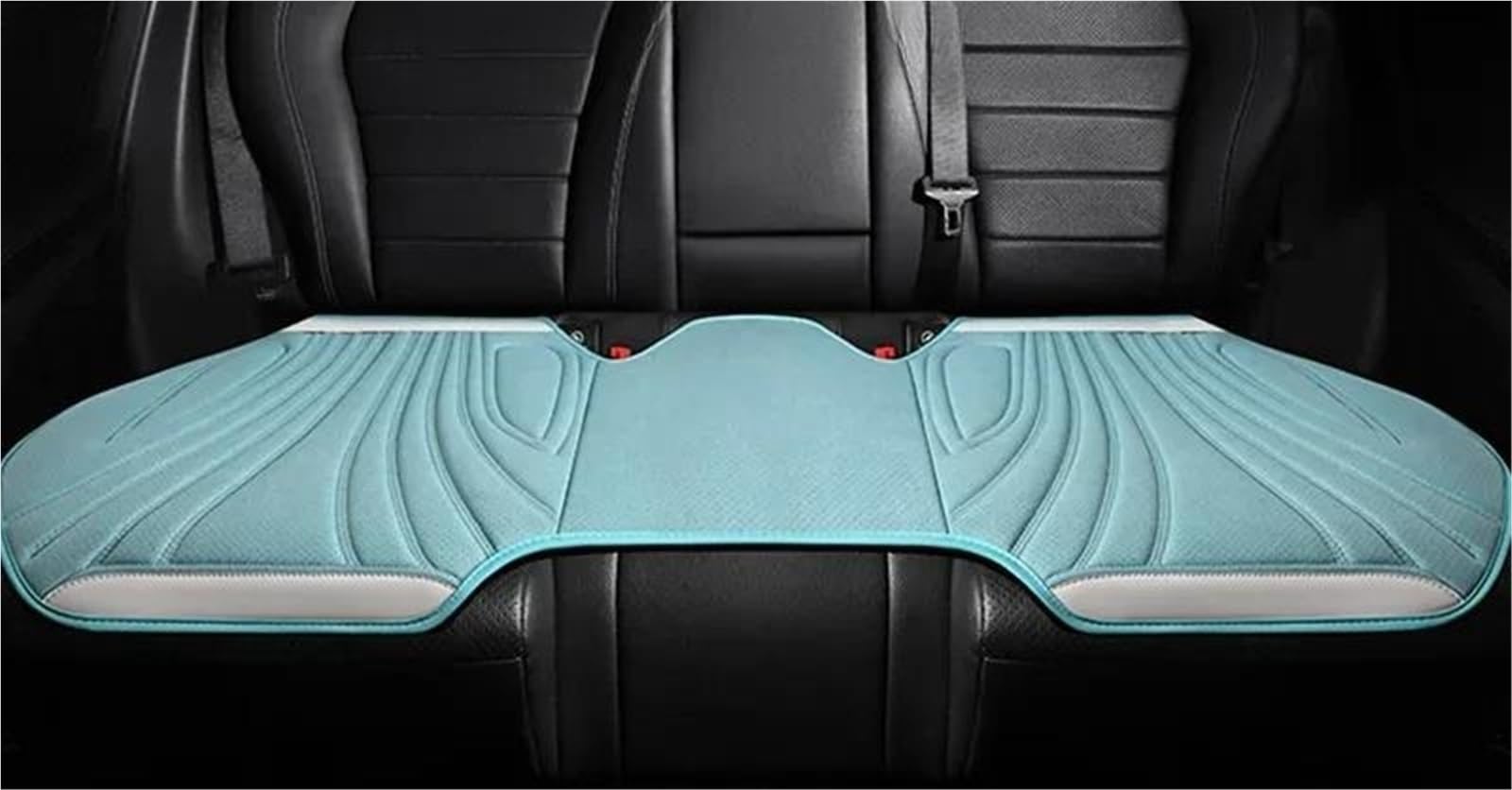 DZSYBUIGB Autositzbezüge Universal Auto Sitzbezug Vier Jahreszeiten Auto Atmungsaktive Sattel Pad Sitzbezüge für Auto Coole Sitze Abdeckung Schutz Zubehör Auto-Schonbezüg(Blue Rear seat) von DZSYBUIGB